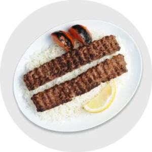 Kebab & Ris